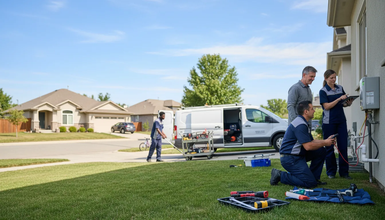 Tankless water heater service in Chester, MA